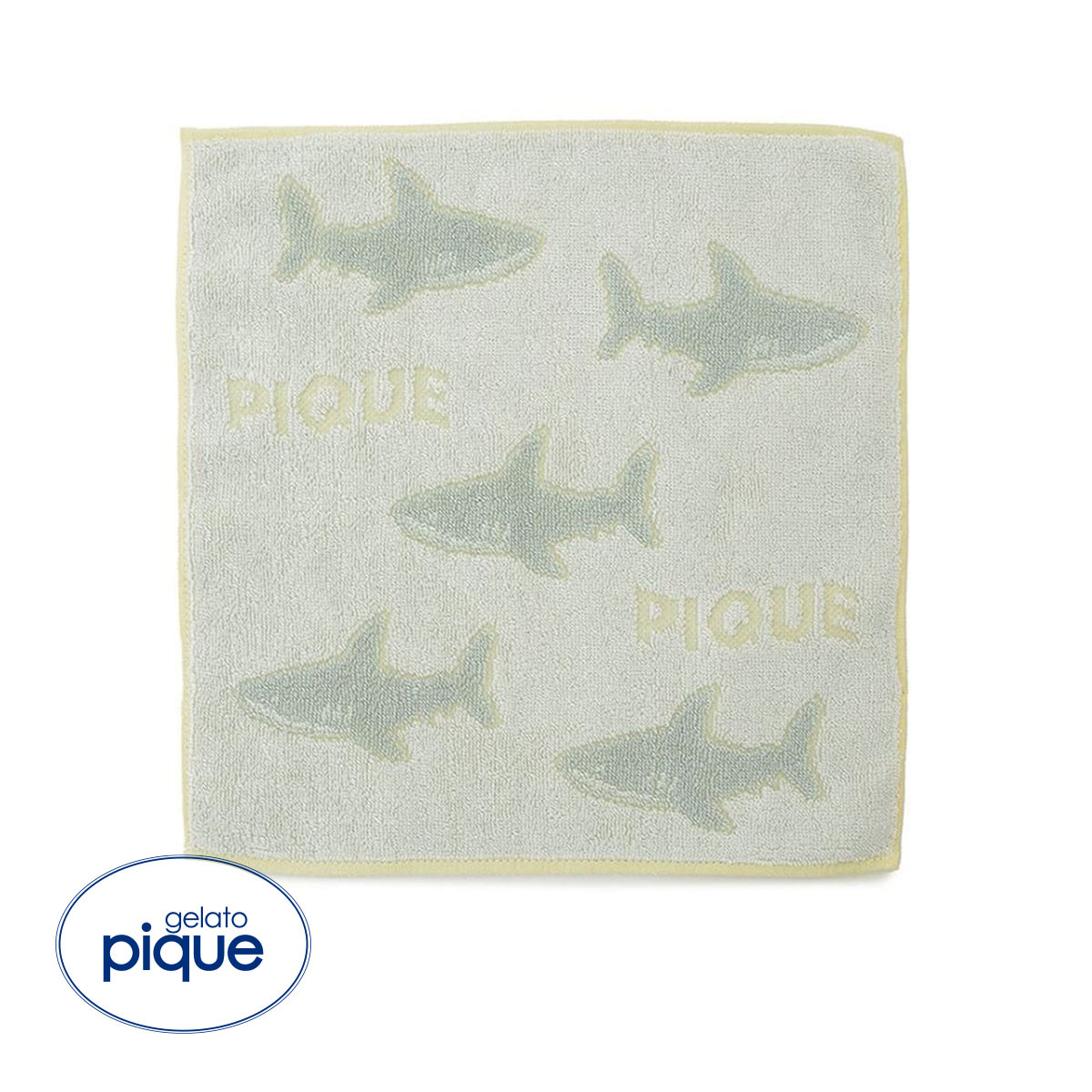 ジェラートピケ SHARK ハンドタオル ジェラピケ gelato pique