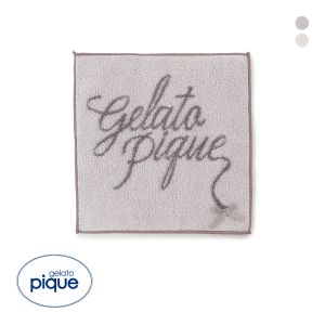 ジェラートピケ リボンロゴハンドタオル ジェラピケ gelato pique