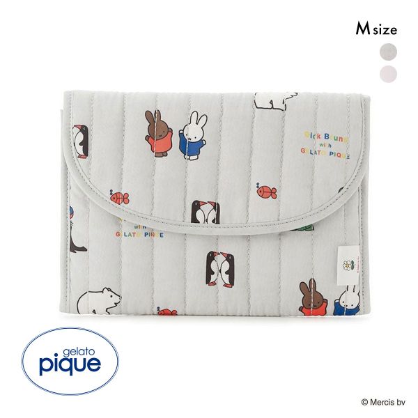 ジェラートピケ Dick Bruna キルティング総柄母子手帳ケースM ジェラピケ gelato pique ジェラートピケ Dick Bruna キルティング総柄母子手帳ケースM ジェラピケ gelato pique