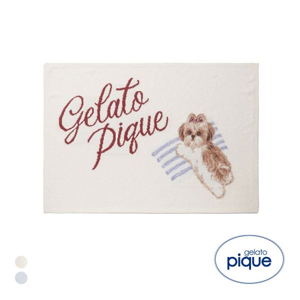 ジェラートピケ シーズージャガードブランケット ジェラピケ gelato pique