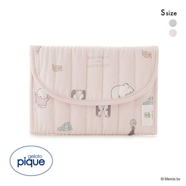 ジェラートピケ Dick Bruna キルティング総柄母子手帳ケースS ジェラピケ gelato pique