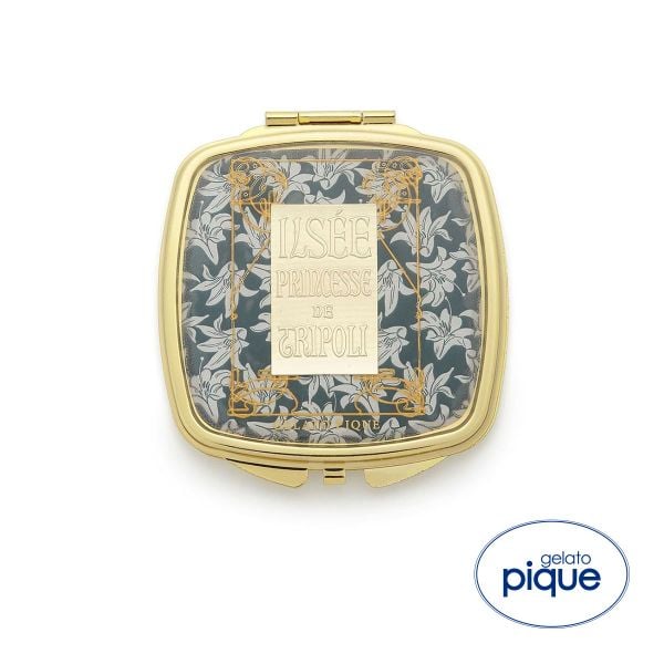 ジェラートピケ MUCHA トリポリの姫君イルゼコンパクトミラー ジェラピケ ミュシャ gelato pique