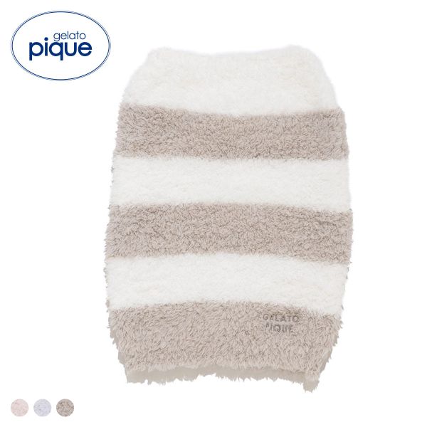 ジェラートピケ ジェラート2ボーダーウエストウォーマー ジェラピケ gelato pique