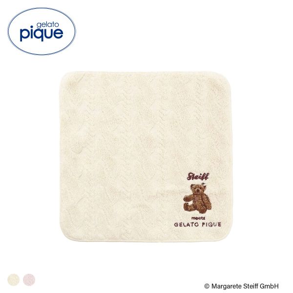 ジェラートピケ シュタイフ ハンドタオル ジェラピケ gelato pique Steiff