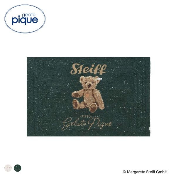 ジェラートピケ レディース シュタイフ パウダーネップジャガードブランケット ジェラピケ gelato pique Steiff