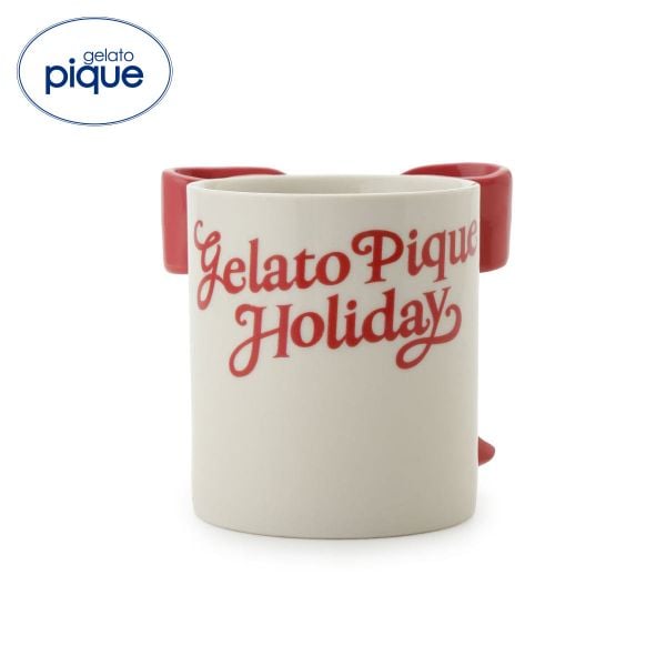 ジェラートピケ HOLIDAY リボンマグカップ ジェラピケ gelato pique