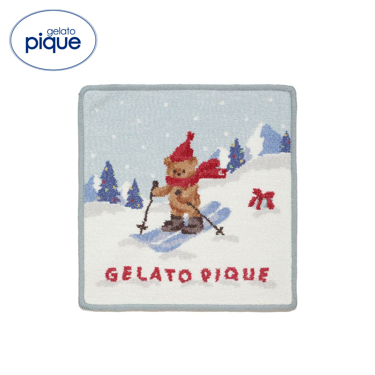ジェラートピケ HOLIDAY シェニール織ハンドタオル ジェラピケ gelato pique(MI-ミント-Free)