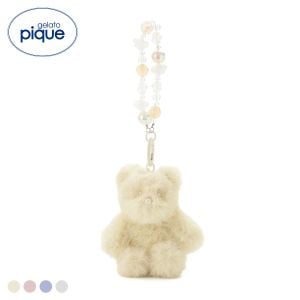 ジェラートピケ ファーベアビーズチャーム ジェラピケ gelato pique