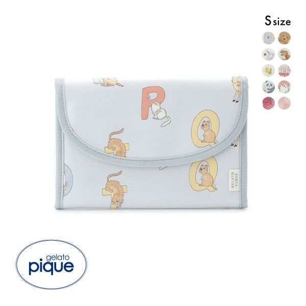 ジェラートピケ 販路限定 総柄母子手帳ケースS ジャバラS ジェラピケ gelato pique