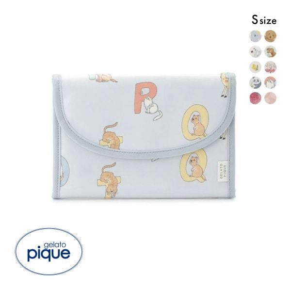 ジェラートピケ 販路限定 総柄母子手帳ケースS ジャバラS ジェラピケ gelato pique