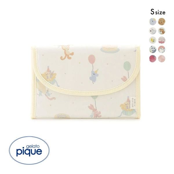 ジェラートピケ 販路限定 総柄母子手帳ケースS ジャバラS ジェラピケ gelato pique