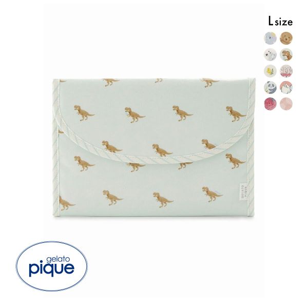 ジェラートピケ 販路限定 総柄母子手帳ケースL ジャバラL ジェラピケ gelato pique