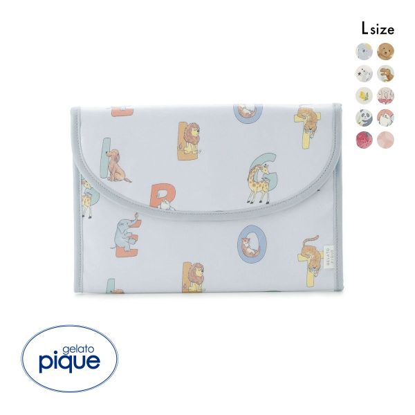 ジェラートピケ 販路限定 総柄母子手帳ケースL ジャバラL ジェラピケ gelato pique