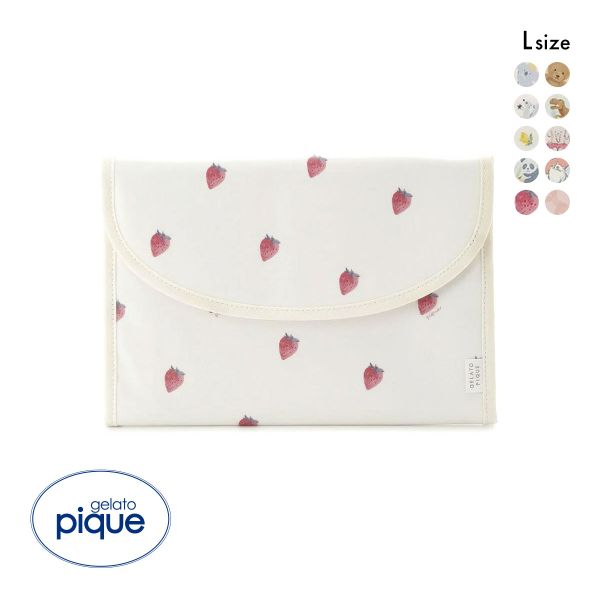 ジェラートピケ 販路限定 総柄母子手帳ケースL ジャバラL ジェラピケ gelato pique