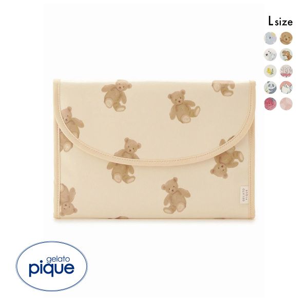 ジェラートピケ 販路限定 総柄母子手帳ケースL ジャバラL ジェラピケ gelato pique