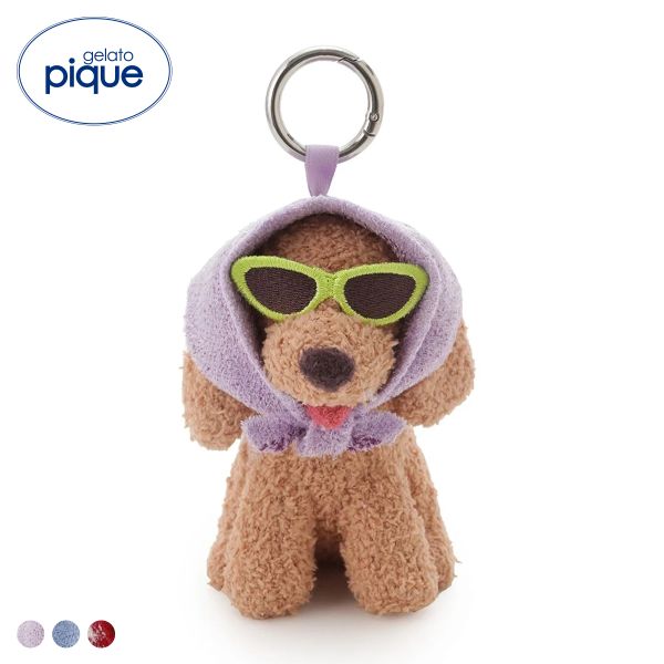 ジェラートピケ スカーフDOGチャーム ジェラピケ gelato pique