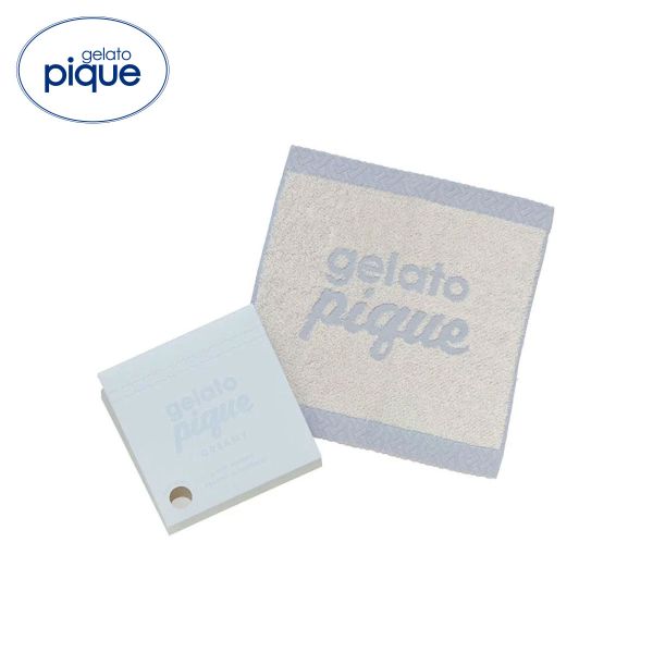 ジェラートピケ Valentine ボックス付きクッキーサンドハンドタオル ジェラピケ gelato pique バレンタイン
