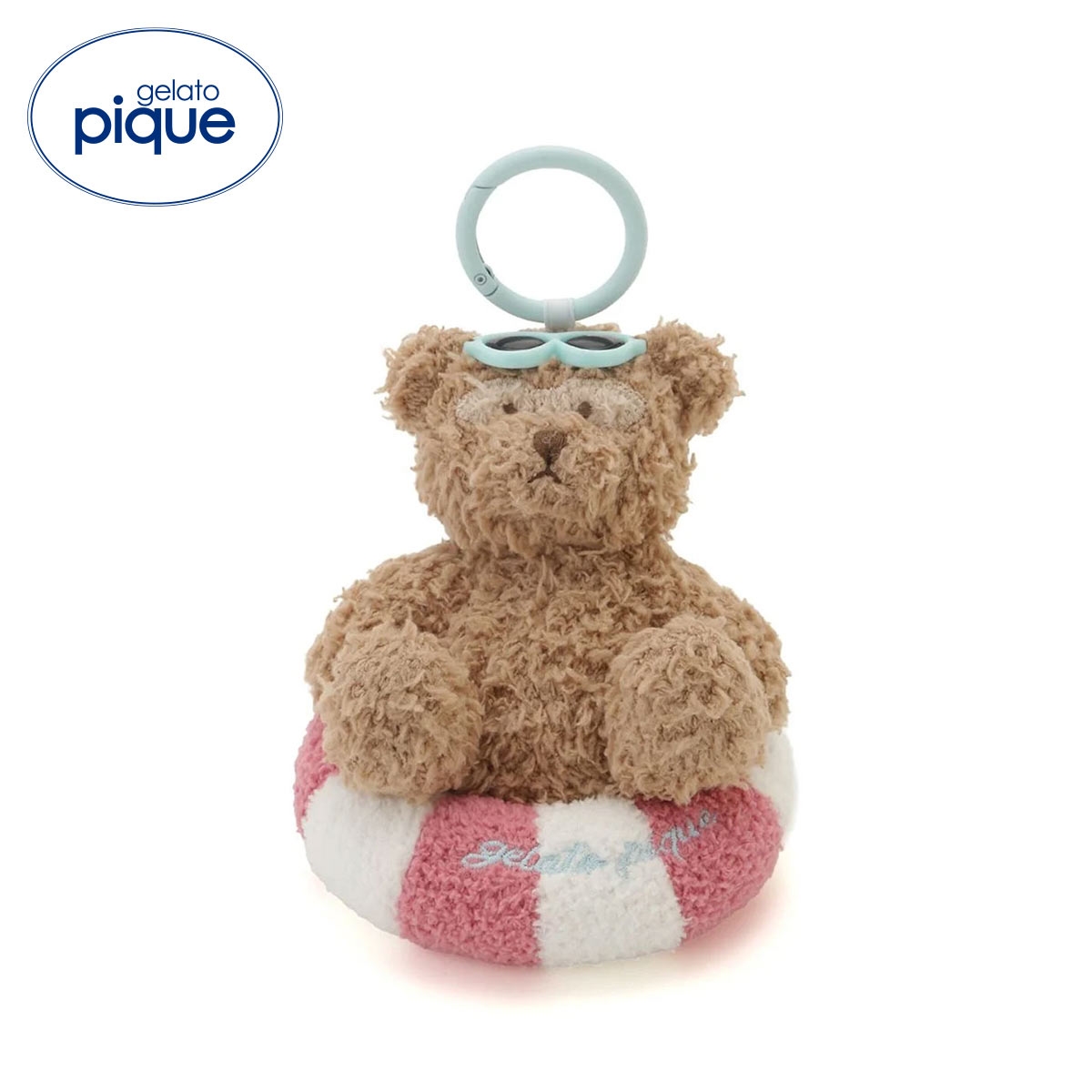 ジェラートピケ サマーベアチャーム ジェラピケ gelato pique(BR-ブラウン-Free)