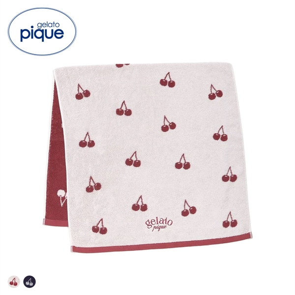 ジェラートピケ チェリーバスタオル ジェラピケ gelato pique