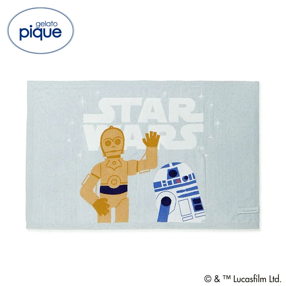 ジェラートピケ STAR WARS ジャガードブランケット ジェラピケ スターウォーズ gelato pique(MI-ミント-Free)