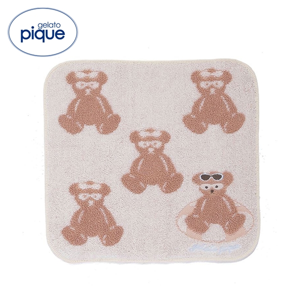 ジェラートピケ サマーベアハンドタオル ジェラピケ gelato pique