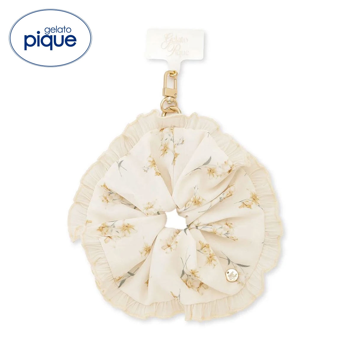 ジェラートピケ 母の日 シュシュストラップ ジェラピケ gelato pique(YE-イエロー-Free)