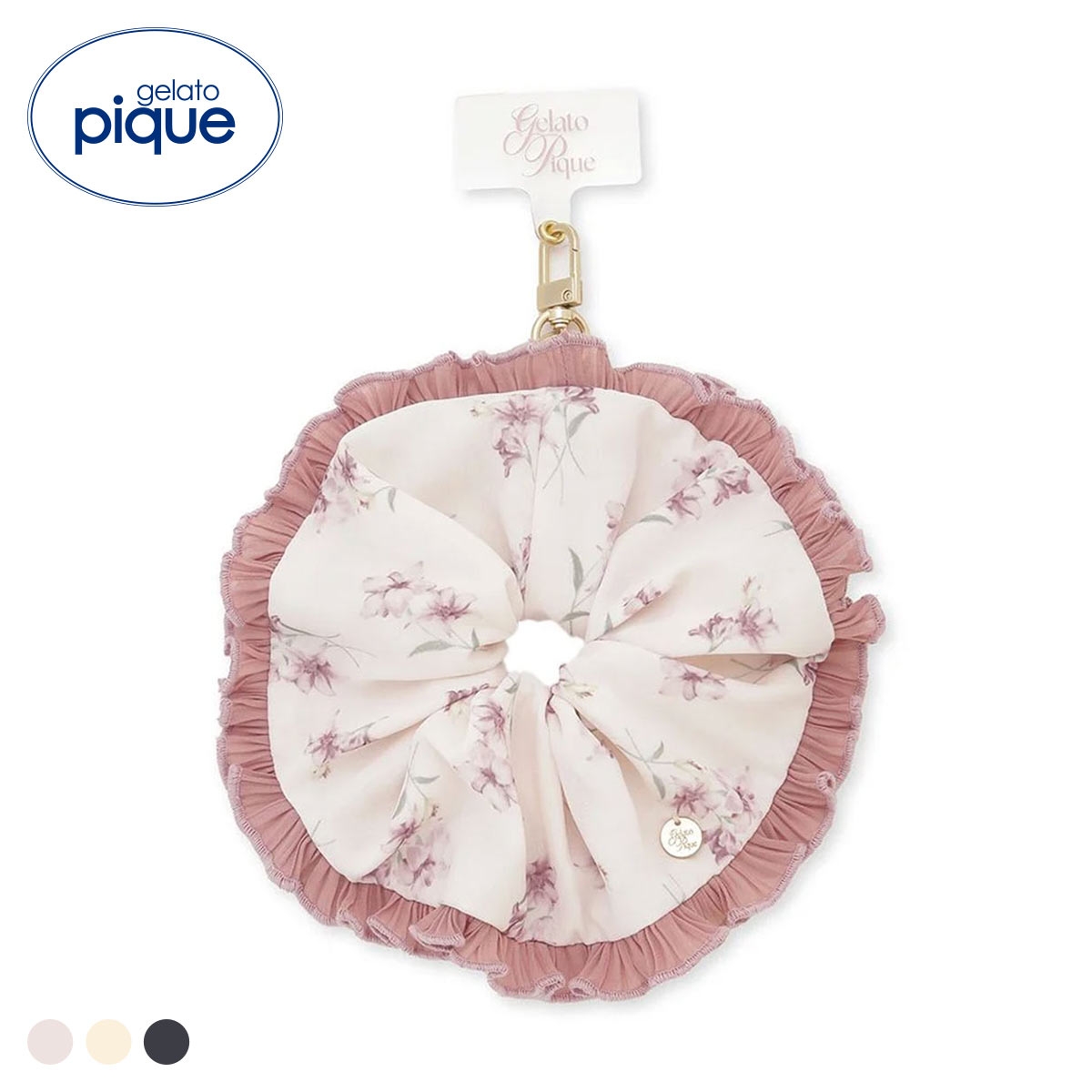 ジェラートピケ 母の日 シュシュストラップ ジェラピケ gelato pique