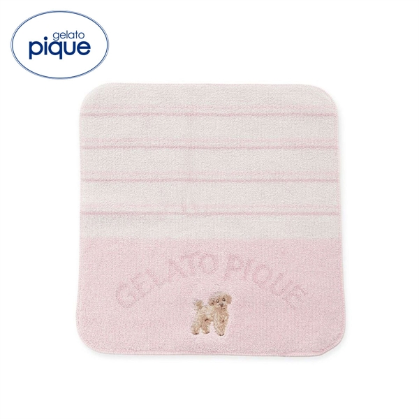 ジェラートピケ お散歩ドッグハンドタオル ジェラピケ gelato pique