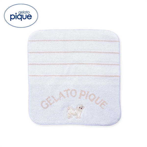 ジェラートピケ お散歩ドッグハンドタオル ジェラピケ gelato pique