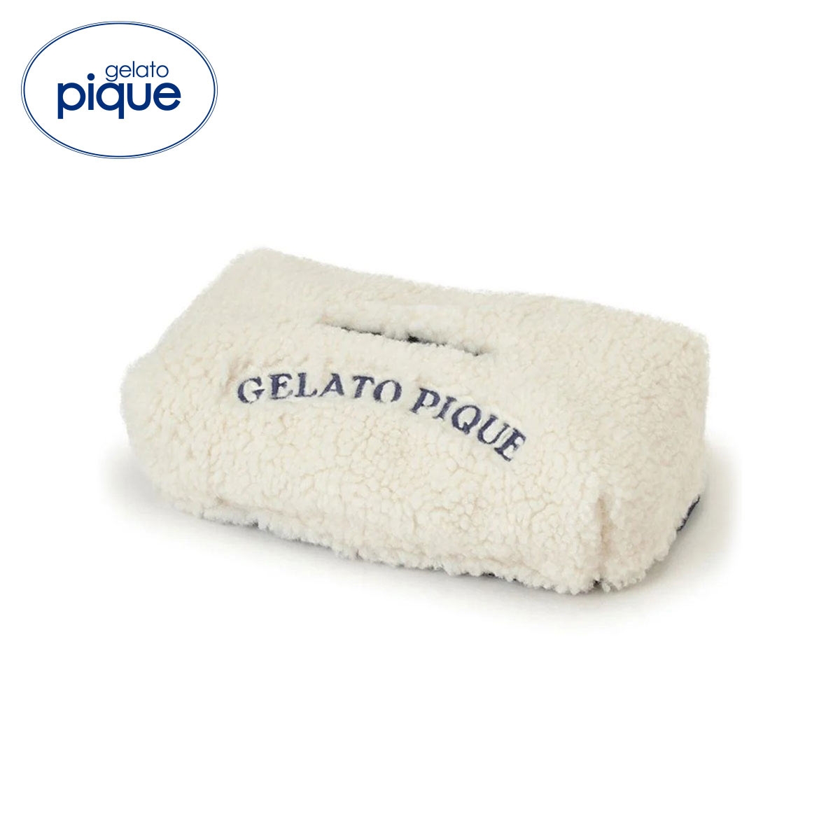 ジェラートピケ ボアティッシュケース ジェラピケ gelato pique(IV-アイボリー-Free)