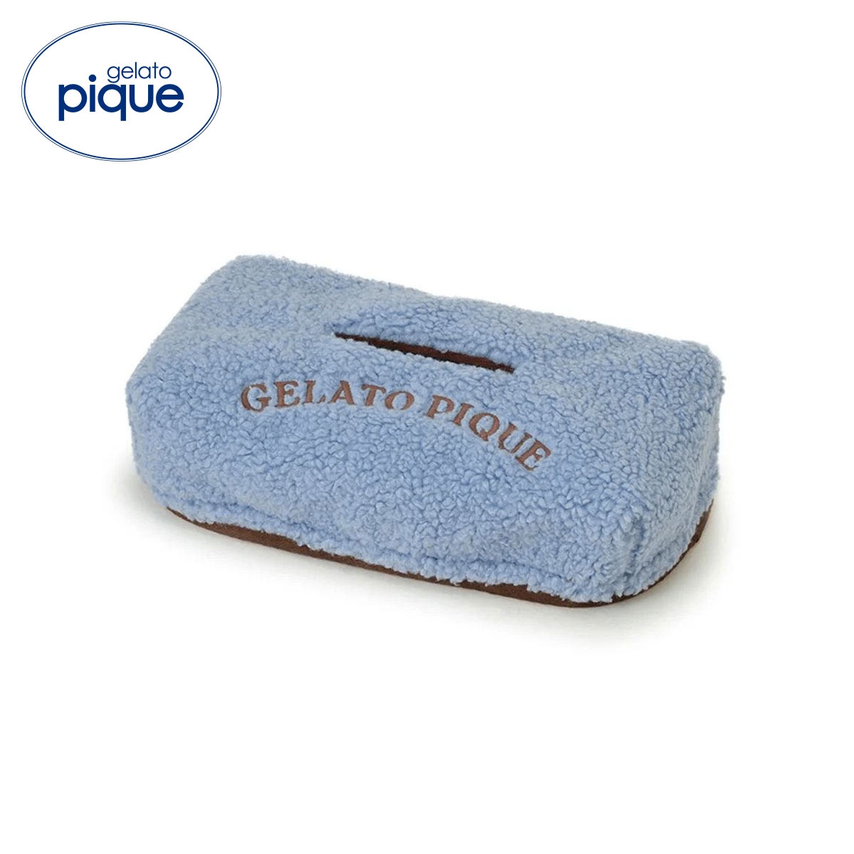 ジェラートピケ ボアティッシュケース ジェラピケ gelato pique(BU-ブルー-Free)