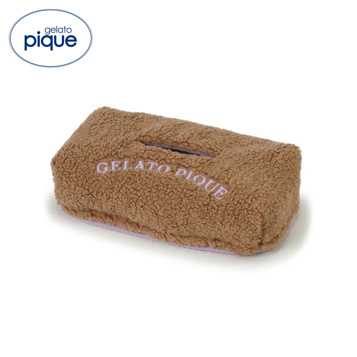 ジェラートピケ ボアティッシュケース ジェラピケ gelato pique(BR-ブラウン-Free)