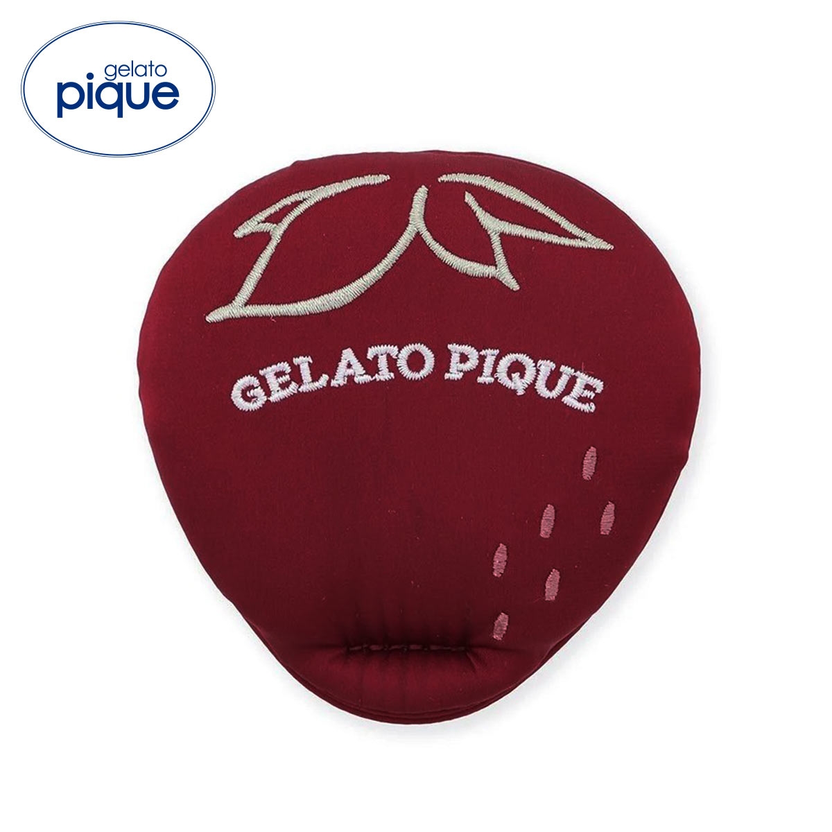 ジェラートピケ ストロベリーミラー ジェラピケ gelato pique(RE-レッド-Free)