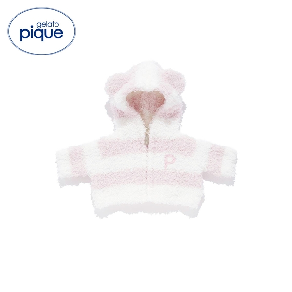 ジェラートピケ PIQUE BEAR ぬいぐるみ用ジェラート2ボーダーパーカ ジェラピケ gelato pique