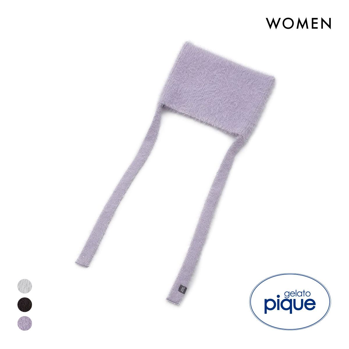 ジェラートピケ レディース HALLOWEEN 猫耳バラクラバ ジェラピケ パジャマ ルームウェア gelato pique(PU-パープル-Free)