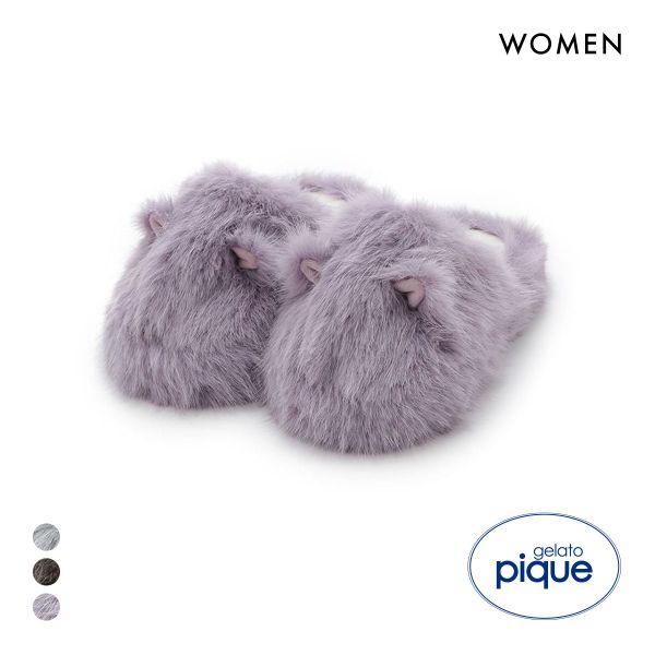 ジェラートピケ レディース HALLOWEEN CATファールームシューズ ジェラピケ gelato pique