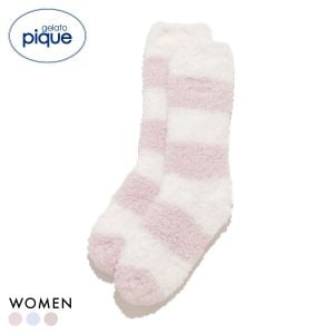 ジェラートピケ ジェラート2ボーダーソックス ジェラピケ gelato pique