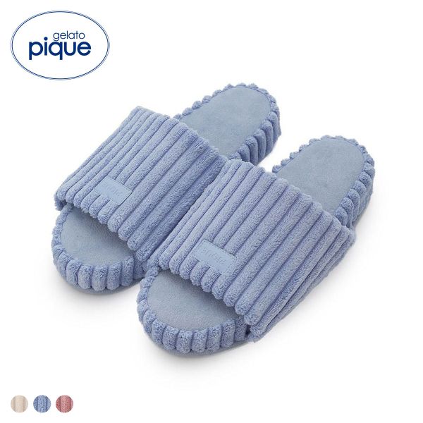 ジェラートピケ ワイドリブルームシューズ ジェラピケ gelato pique