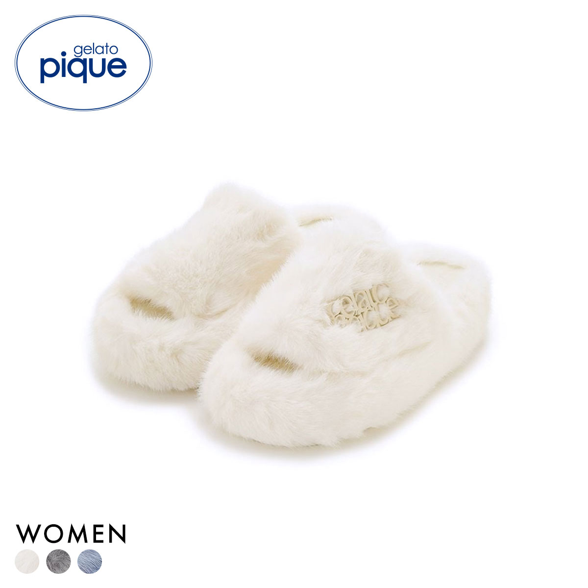 ジェラートピケ レディース ファールームシューズ ジェラピケ gelato pique