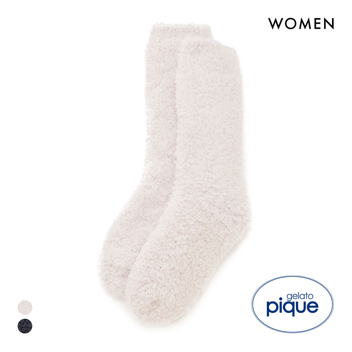ジェラートピケ レディース ベーシックジェラートソックス ジェラピケ パジャマ ルームウェア gelato pique(BE-ベージュ-Free)