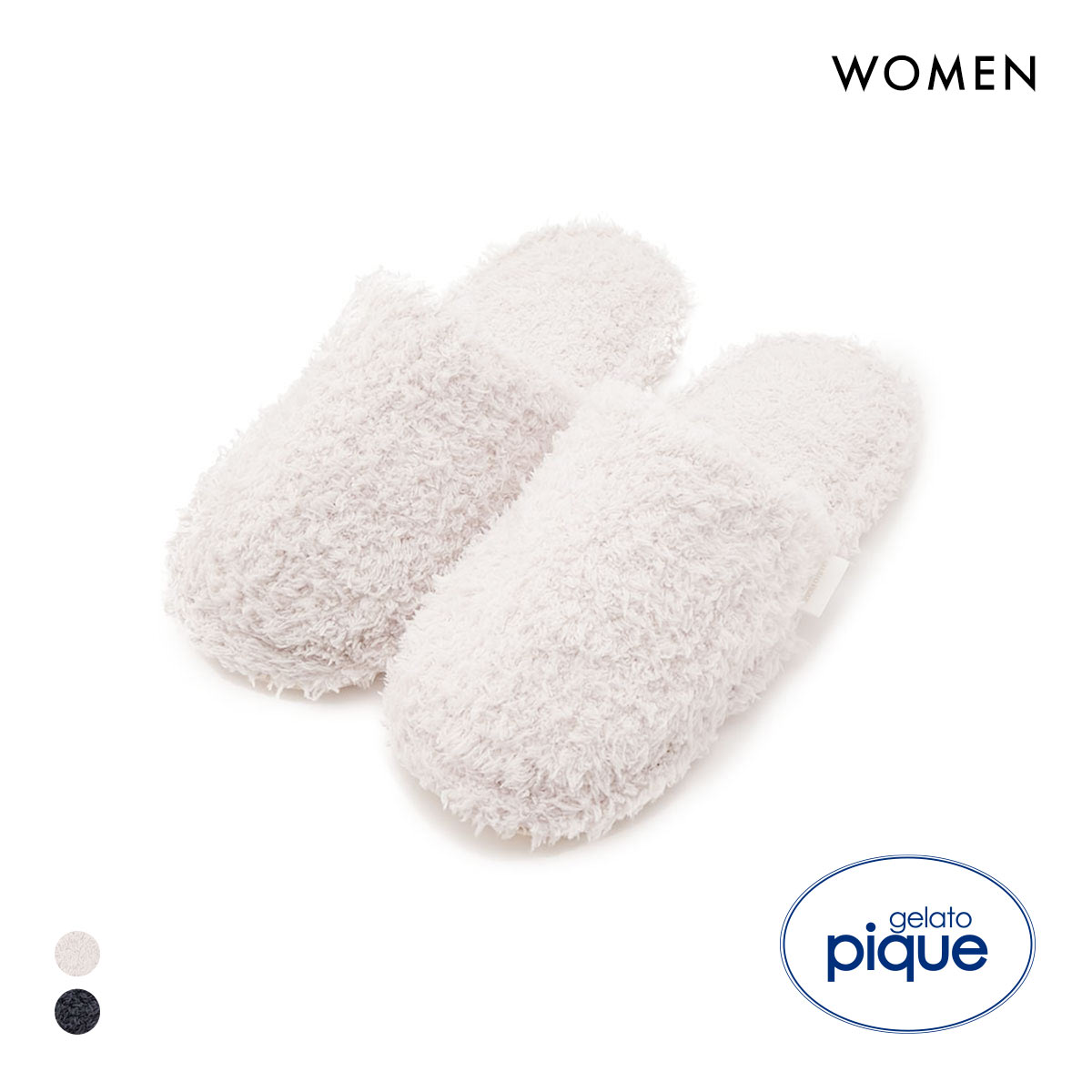 ジェラートピケ レディース ベーシックジェラートルームシューズ ジェラピケ パジャマ ルームウェア gelato pique(BE-ベージュ-Free)