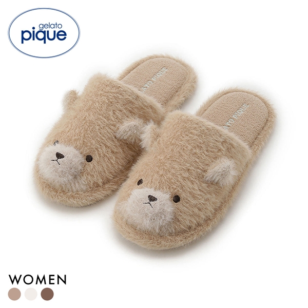 ジェラートピケ レディース ドッグルームシューズ ジェラピケ パジャマ ルームウェア gelato pique