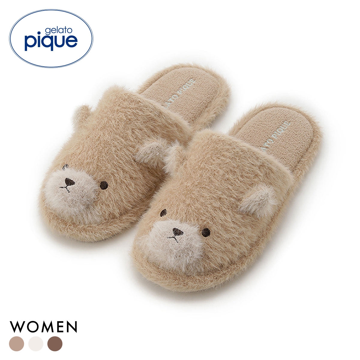 ジェラートピケ レディース ドッグルームシューズ ジェラピケ パジャマ ルームウェア gelato pique