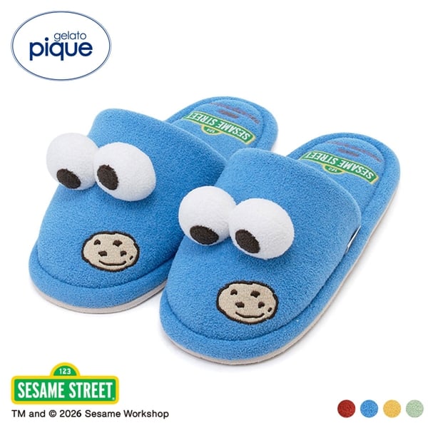 ジェラートピケ レディース SESAME STREET ルームシューズ ジェラピケ セサミストリート gelato pique