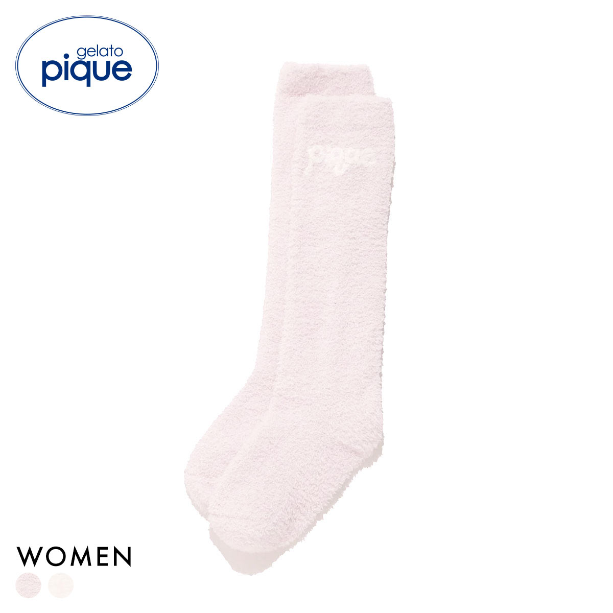 ジェラートピケ レディース ロゴフリルソックス ジェラピケ gelato pique