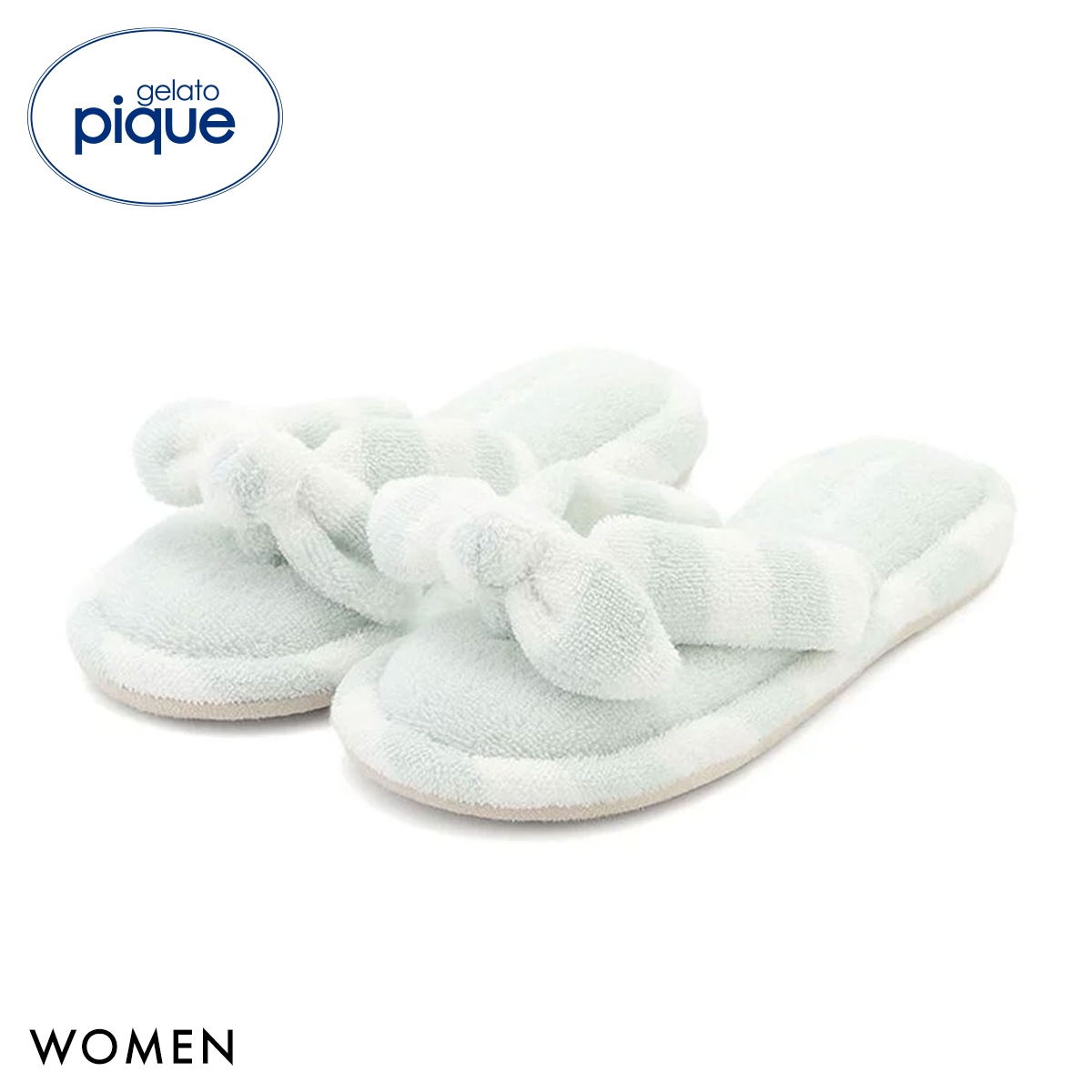 ジェラートピケ レディース ファールームシューズ ジェラピケ gelato pique(MI-ミント-Free)