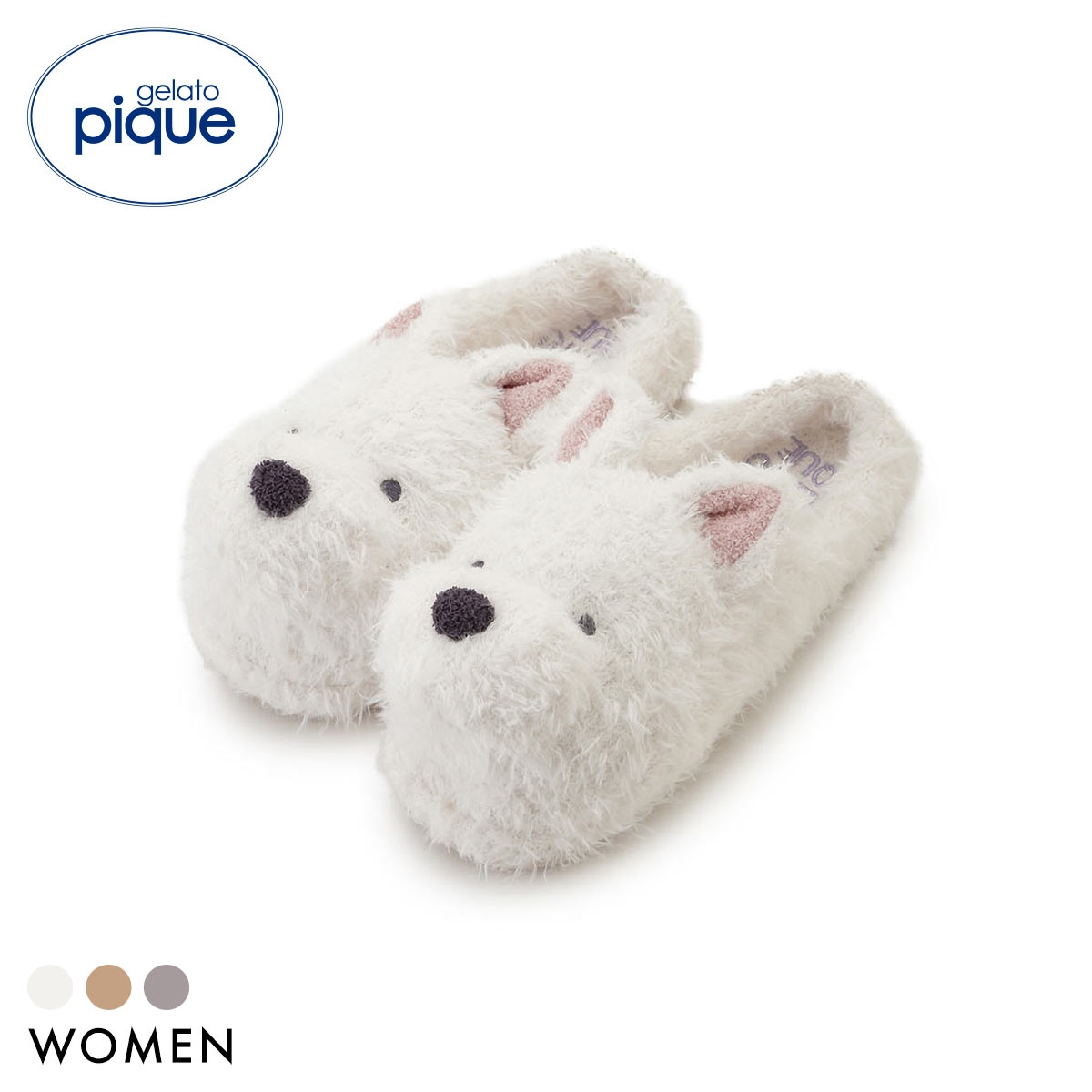 ジェラートピケ レディース HALLOWEEN ナイトパレードDOGSルームシューズ ジェラピケ gelato pique ハロウィン