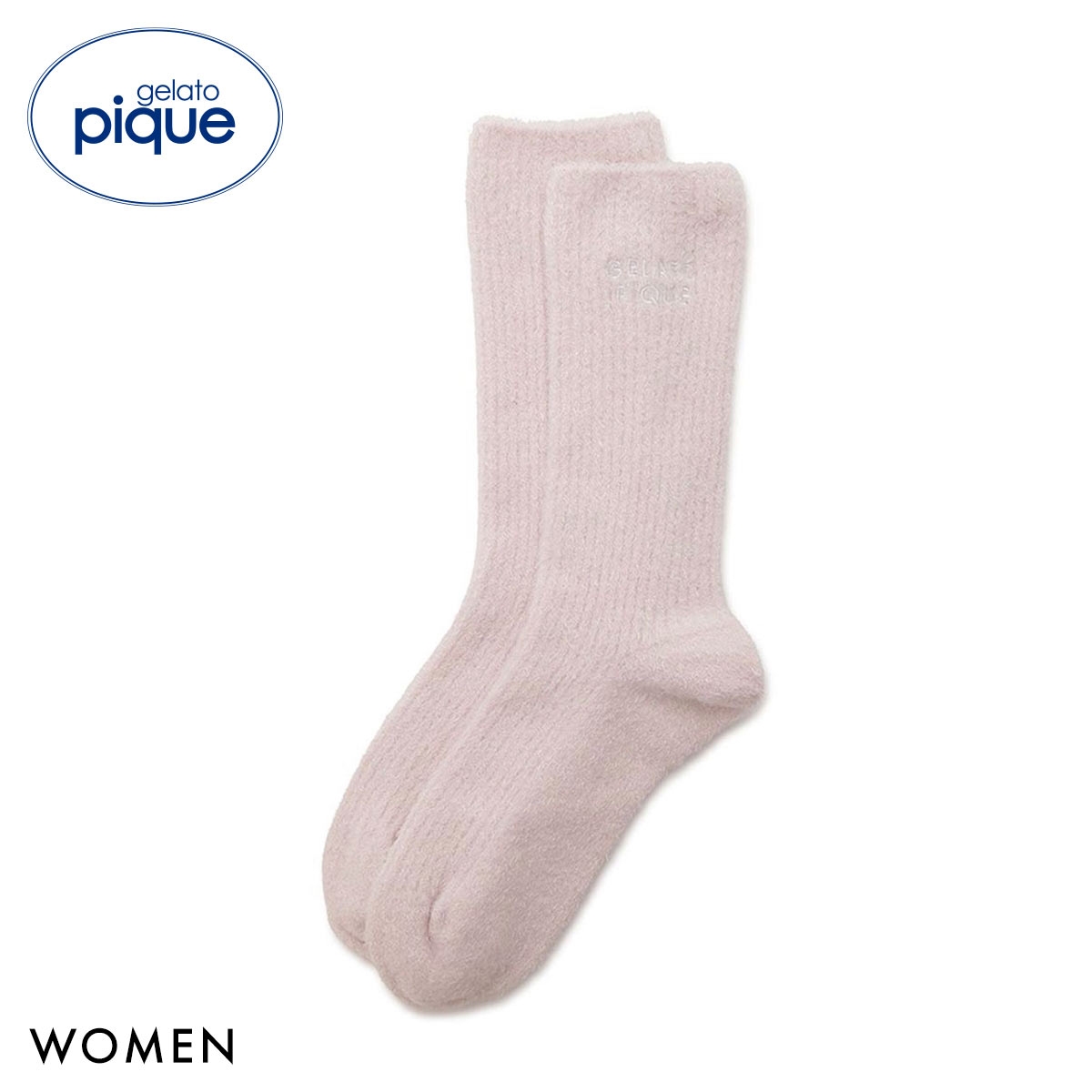 ジェラートピケ レディース IFMC. スムーズィーソックス ジェラピケ パジャマ ルーウェア gelato pique(PI-ピンク-Free)