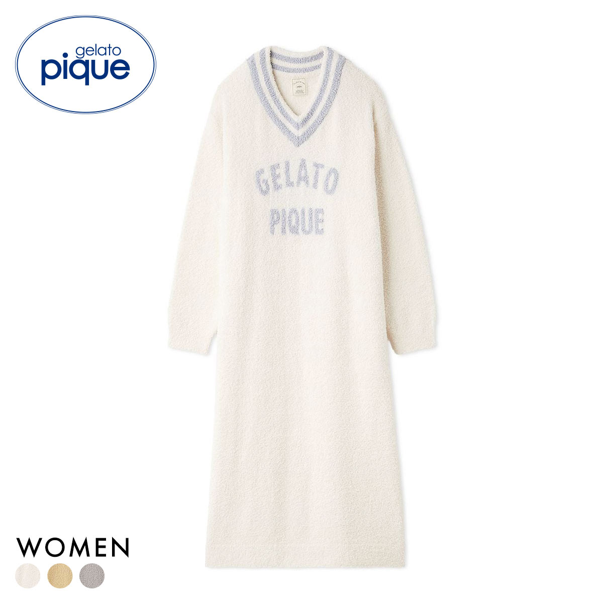 ジェラートピケ レディース べビモコプレッピーワンピース ジェラピケ パジャマ ルームウェア gelato pique