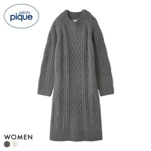ジェラートピケ レディース スフレアランワンピース ジェラピケ パジャマ ルームウェア gelato pique